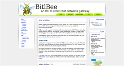 Desktop Screenshot of bitlbee.org